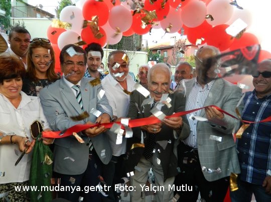 Agâh Bursalı Tahir Paşa Konağı Açılışını Yaparken 5 Temmuz 2013