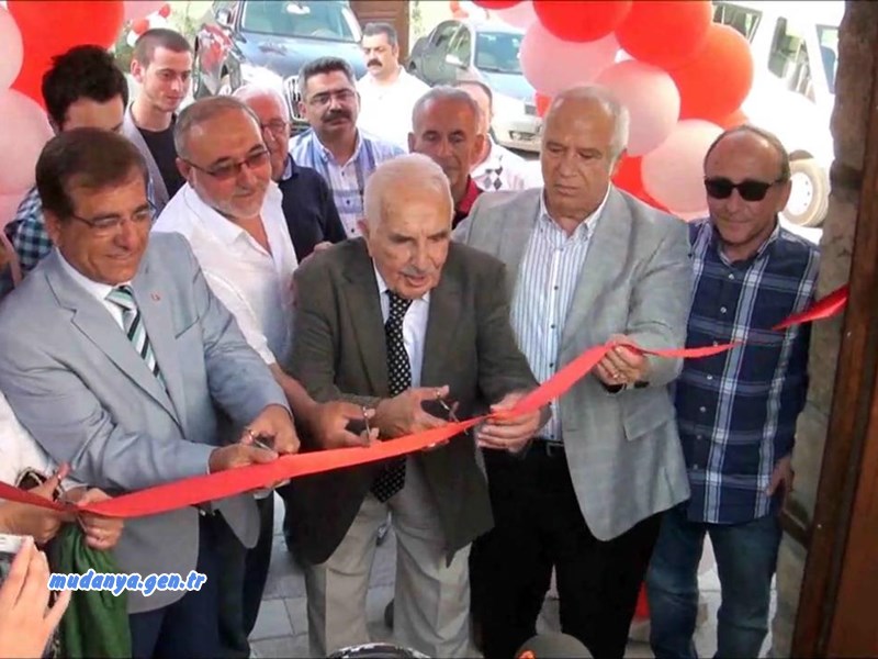 Ağâh Bursalı Tahir Paşa Konağı Açılışını Yaparken